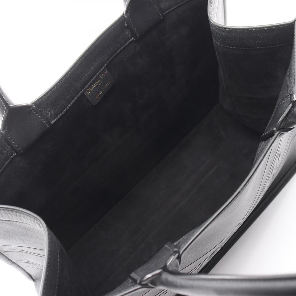 Dior TOTE Black Bag BOOK Leather